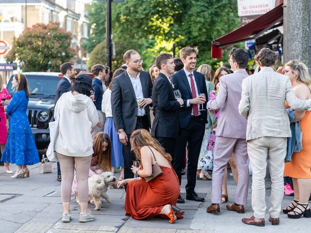 Katie and Olly's Wedding in London - North West, North West London 384