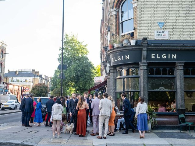 Katie and Olly's Wedding in London - North West, North West London 385