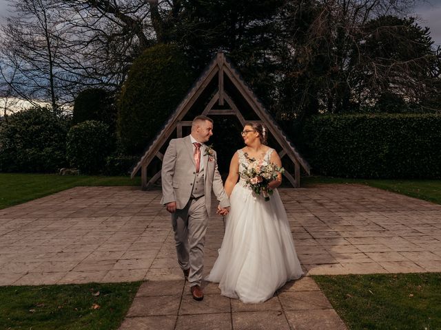 Dale and Stephanie's Wedding in Northop, Flintshire 1