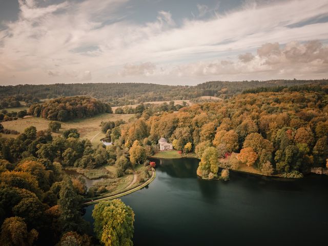 Alex and Alice&apos;s Wedding in Stourhead, Wiltshire 11