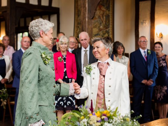 Lynette and Emily&apos;s Wedding in Hadleigh, Suffolk 13