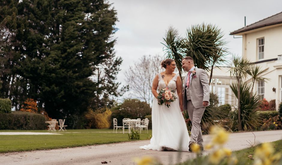 Dale and Stephanie's Wedding in Northop, Flintshire