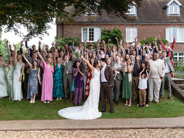 Amelia and Harvey&apos;s Wedding in Whitchurch, Hampshire 45