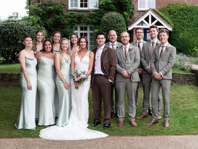 Amelia and Harvey&apos;s Wedding in Whitchurch, Hampshire 46