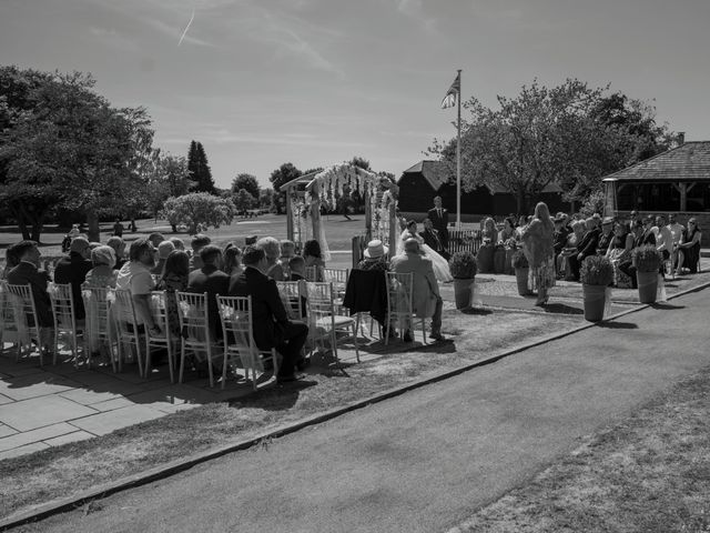 Allen Prewer and Kelly&apos;s Wedding in Ampfield, Hampshire 19