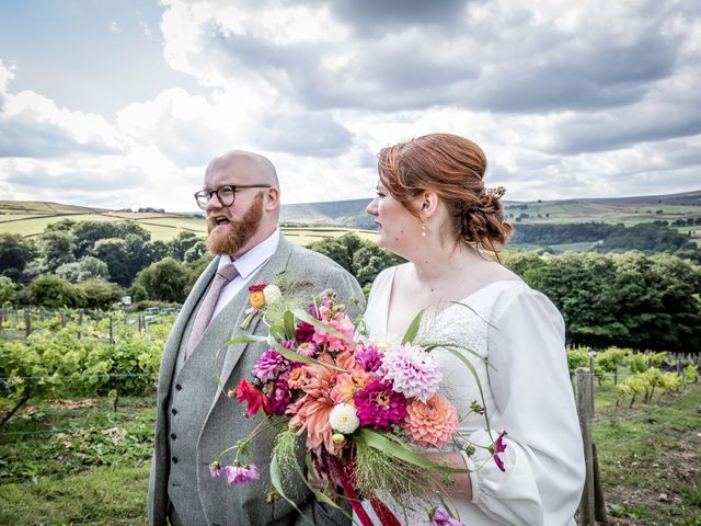 Martin and Alice&apos;s Wedding in Meltham, West Yorkshire 17