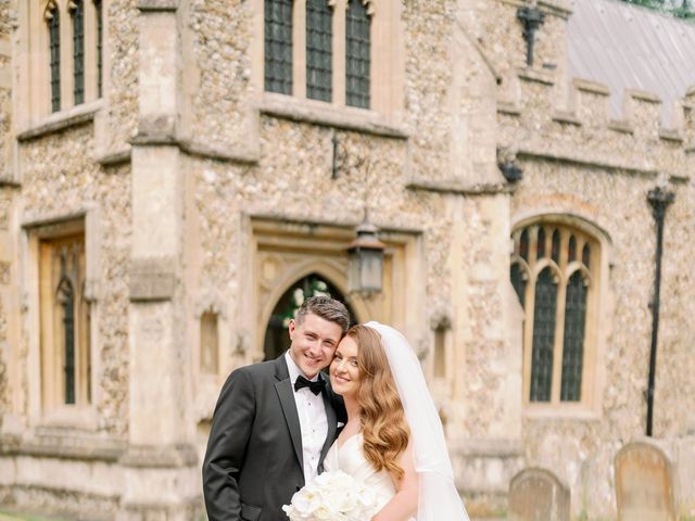 Sonny and Dannielle&apos;s Wedding in Great Dunmow, Essex 6