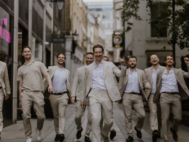 Adam and Stephanie&apos;s Wedding in Central London, South West London 5