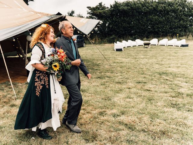 Nathan and Freddie's Wedding in Lostwithiel, Cornwall 15