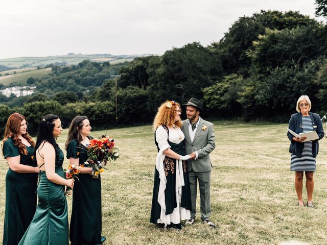 Nathan and Freddie's Wedding in Lostwithiel, Cornwall 29