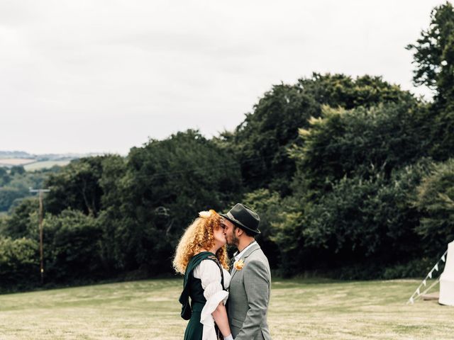 Nathan and Freddie's Wedding in Lostwithiel, Cornwall 30