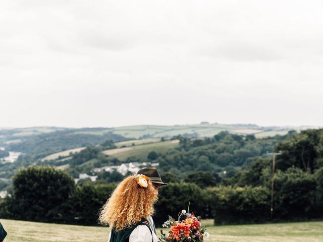 Nathan and Freddie's Wedding in Lostwithiel, Cornwall 37