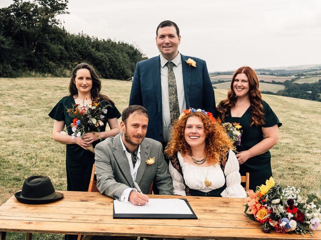 Nathan and Freddie's Wedding in Lostwithiel, Cornwall 38