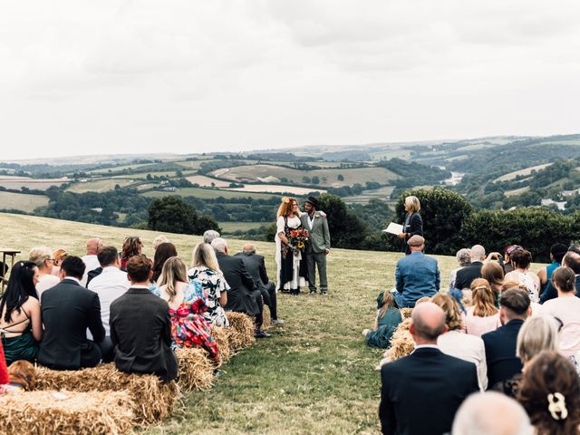 Nathan and Freddie's Wedding in Lostwithiel, Cornwall 40