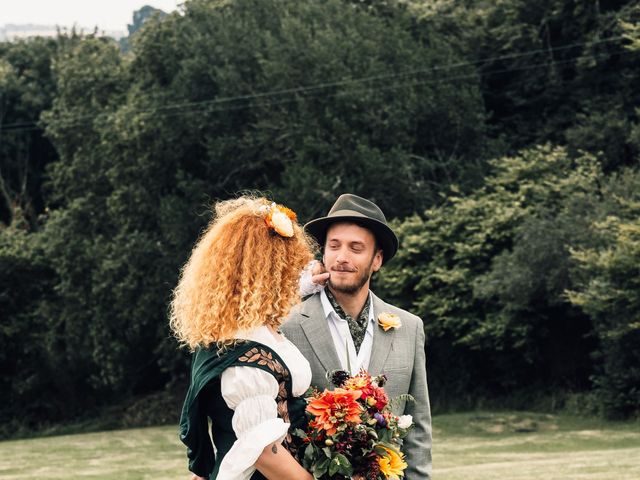 Nathan and Freddie's Wedding in Lostwithiel, Cornwall 41