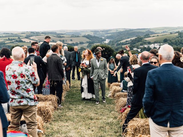 Nathan and Freddie's Wedding in Lostwithiel, Cornwall 42