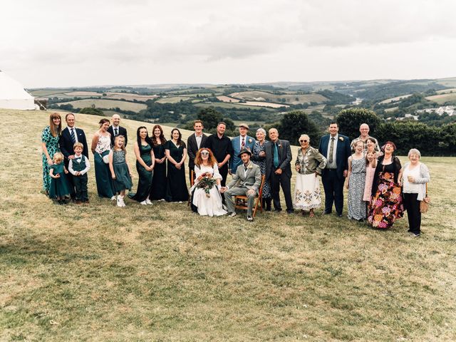 Nathan and Freddie's Wedding in Lostwithiel, Cornwall 53