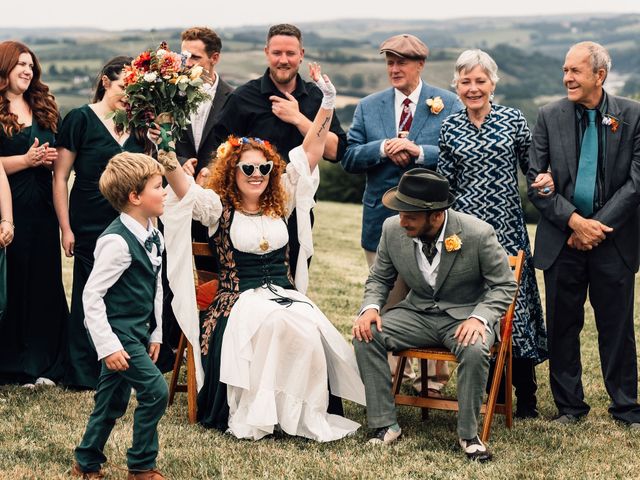 Nathan and Freddie's Wedding in Lostwithiel, Cornwall 54
