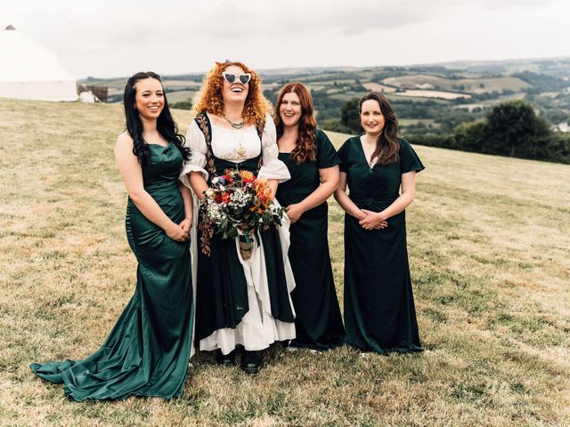 Nathan and Freddie's Wedding in Lostwithiel, Cornwall 55