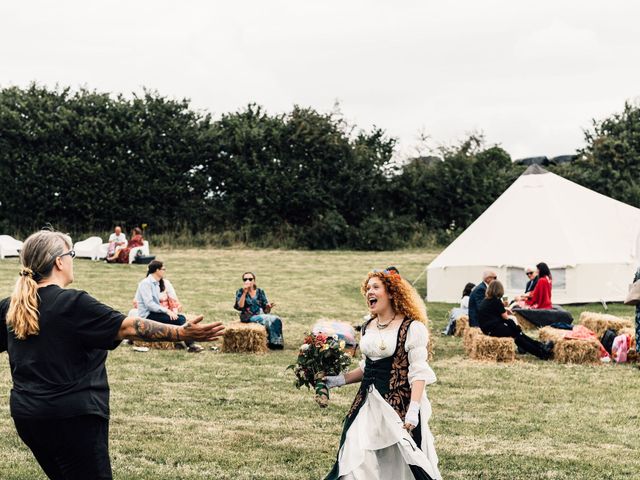 Nathan and Freddie's Wedding in Lostwithiel, Cornwall 59