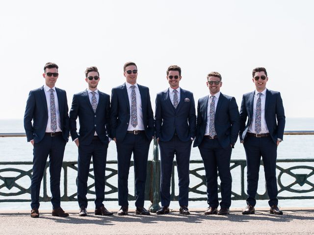 Joseph and Emma's Wedding in Brighton, East Sussex 11