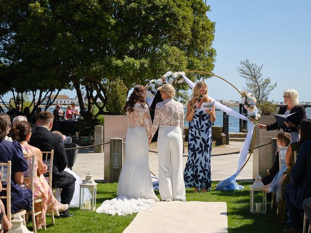 Louise and Beth's Wedding in Bournemouth, Dorset 9