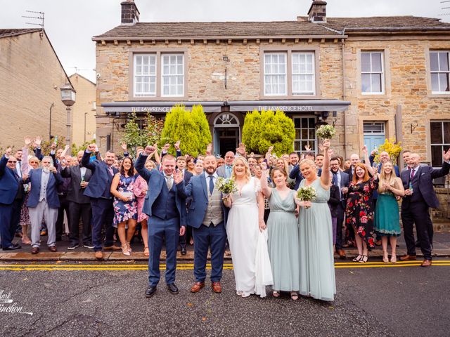 John and Rachael&apos;s Wedding in Burnley, Lancashire 60