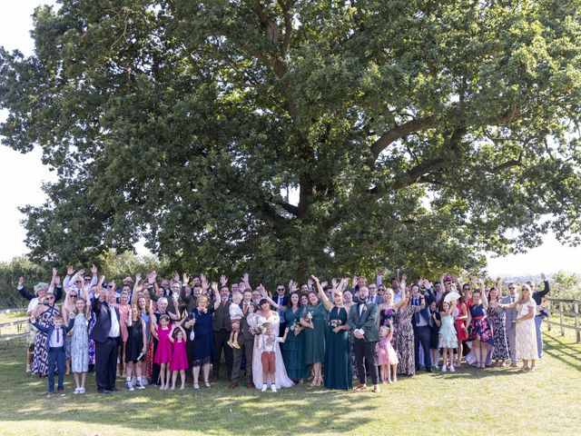 Dave and Becky&apos;s Wedding in Cottered, Hertfordshire 11