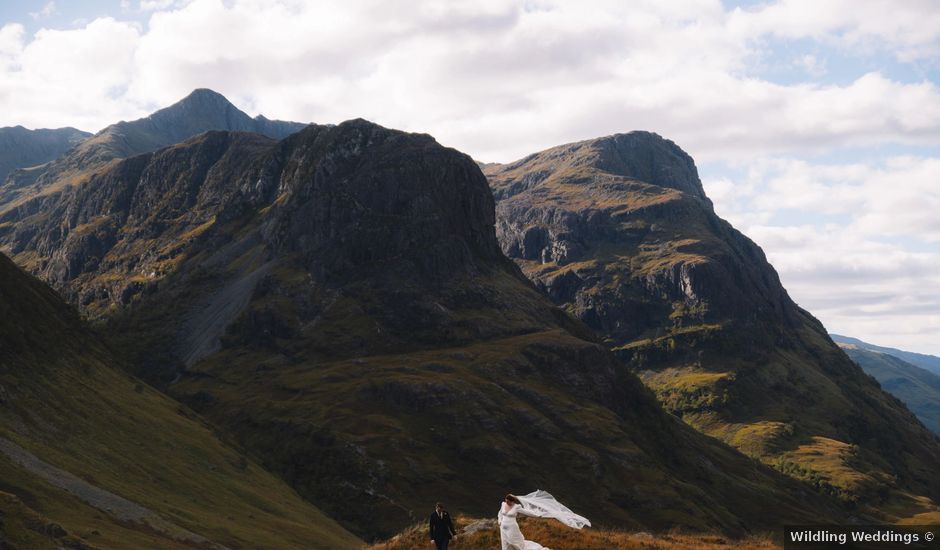 Bryce and Eliza's Wedding in Glencoe, Argyll