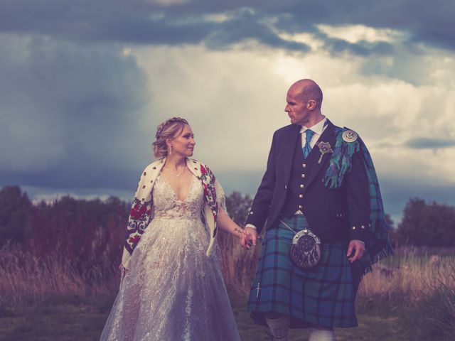 Martin and Natalia&apos;s Wedding in Culloden Inverness, Highlands 38