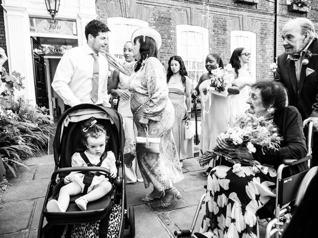 Sam and Korrina's Wedding in Greenwich, South East London 6