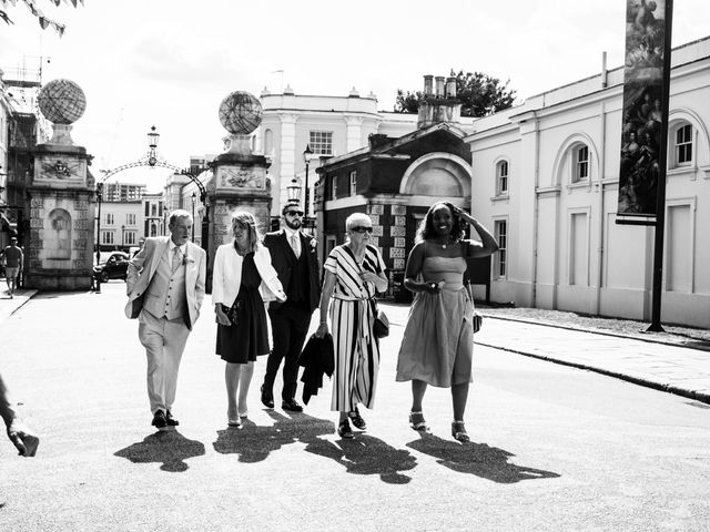 Sam and Korrina's Wedding in Greenwich, South East London 11