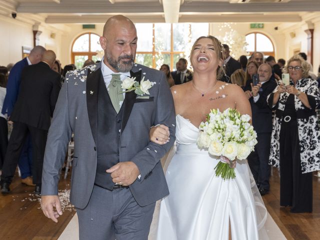 Mike and Victoria&apos;s Wedding in Stock, Essex 22