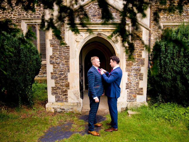 Ben and Abi's Wedding in Leighton Buzzard, Bedfordshire 34