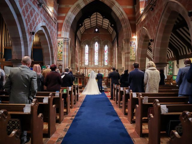 Michael and Carly&apos;s Wedding in Alcester, Warwickshire 28