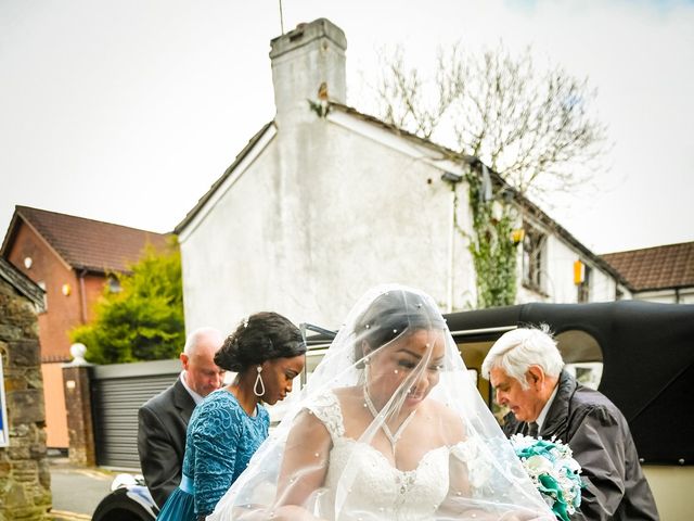 Alwyn and Maureen&apos;s Wedding in Pontypridd, Mid Glamorgan 9