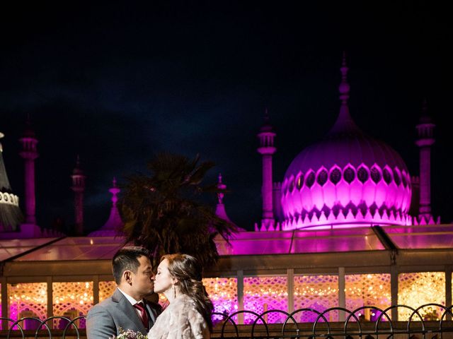 Bishwas and Beth&apos;s Wedding in Brighton, East Sussex 32