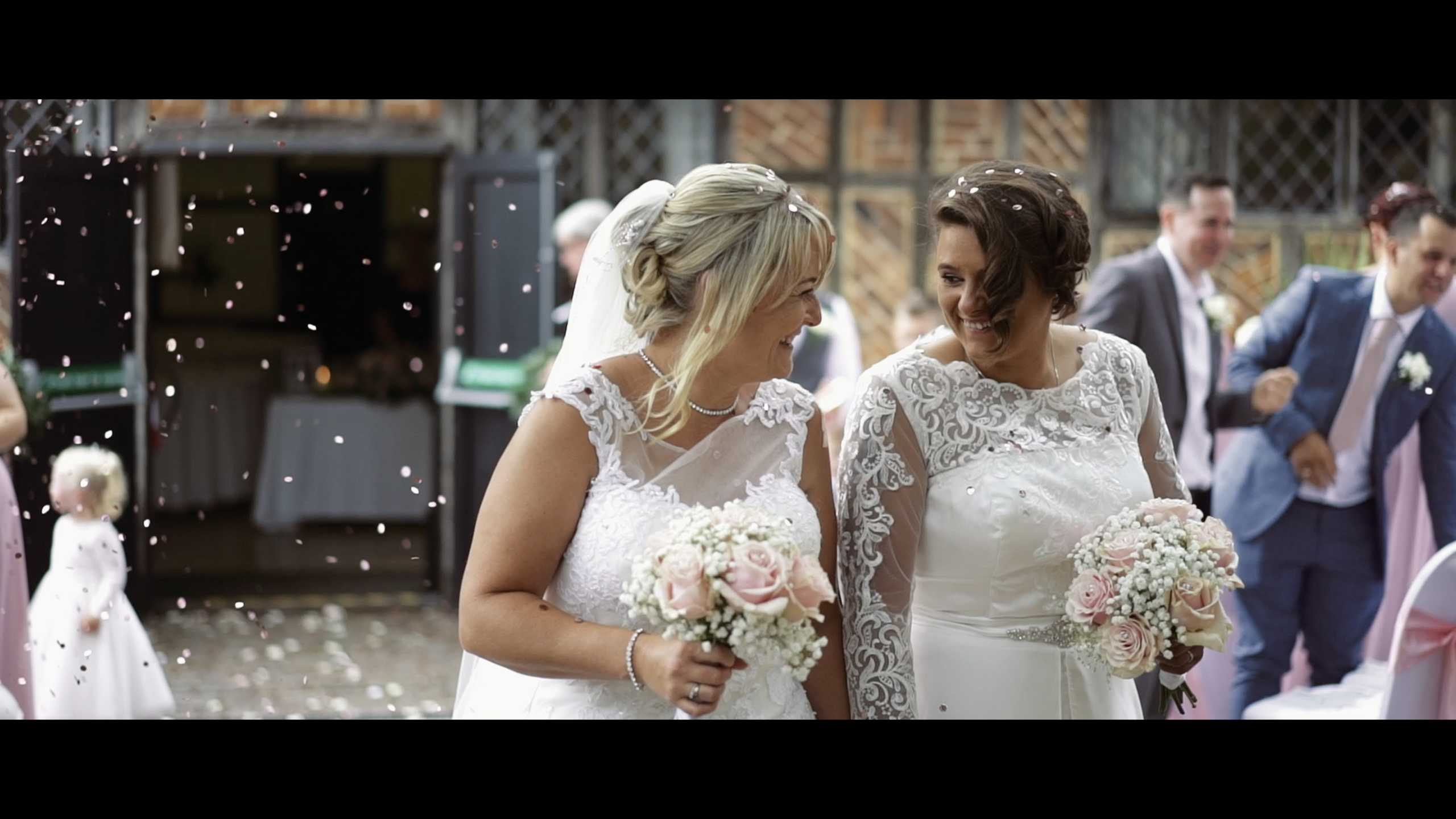 Sapphire and Kath's Wedding in Chilham, Kent