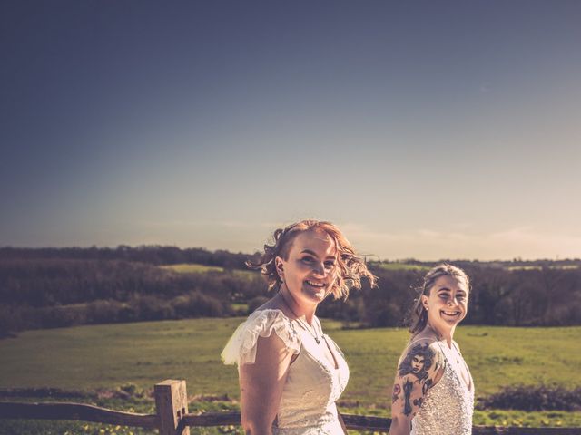 Caitlyn and Olivia&apos;s Wedding in Battle, East Sussex 27