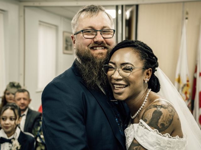 Paul and Crystal's Wedding in Haverfordwest, Pembrokeshire 12