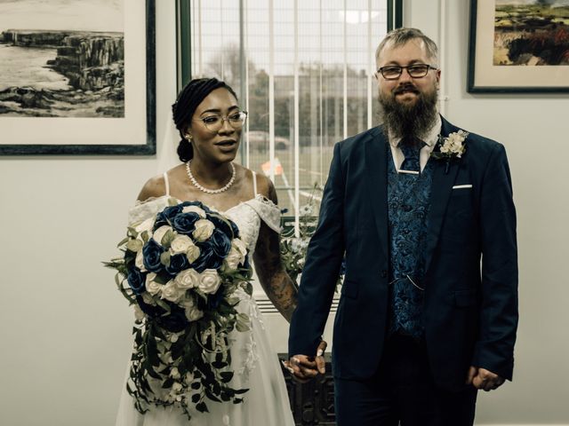 Paul and Crystal's Wedding in Haverfordwest, Pembrokeshire 13