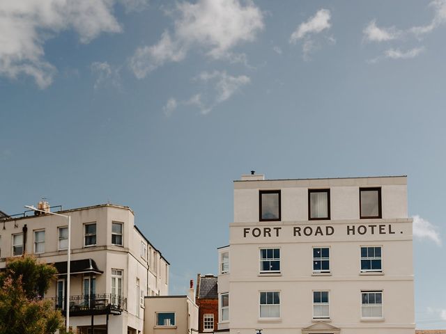 David and Abi&apos;s Wedding in Margate, Kent 11