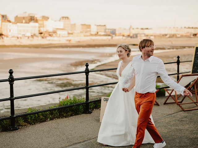 David and Abi&apos;s Wedding in Margate, Kent 55