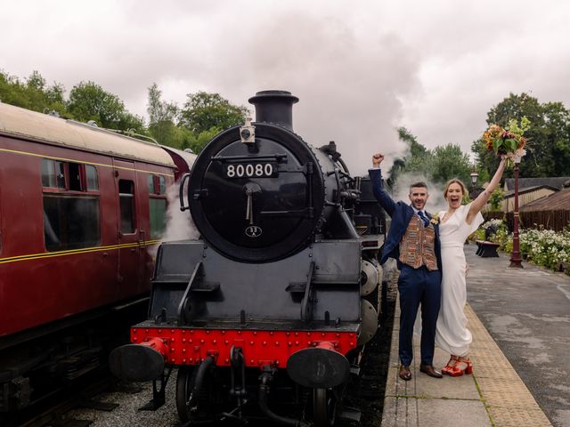 Freddy and Rosie&apos;s Wedding in Wirksworth, Derbyshire 43