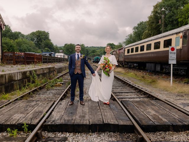 Freddy and Rosie&apos;s Wedding in Wirksworth, Derbyshire 44