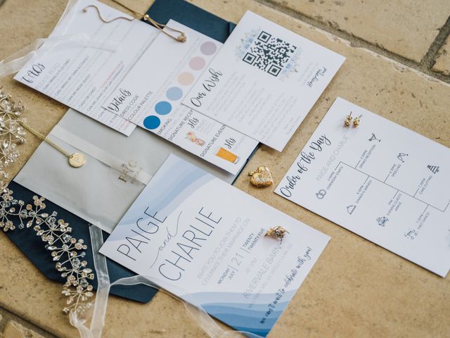 Charlie and Paige's Wedding in Yateley, Hampshire 4