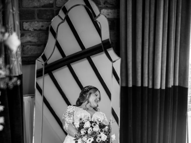 Charlie and Paige's Wedding in Yateley, Hampshire 7