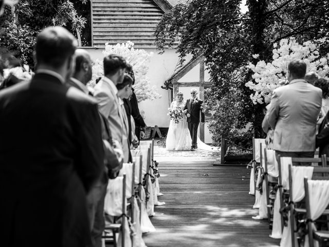 Charlie and Paige's Wedding in Yateley, Hampshire 8