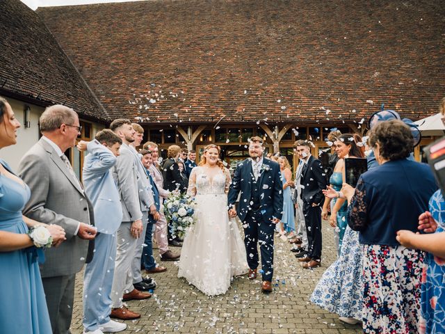 Charlie and Paige's Wedding in Yateley, Hampshire 11