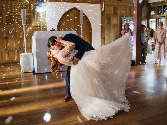 Charlie and Paige's Wedding in Yateley, Hampshire 17